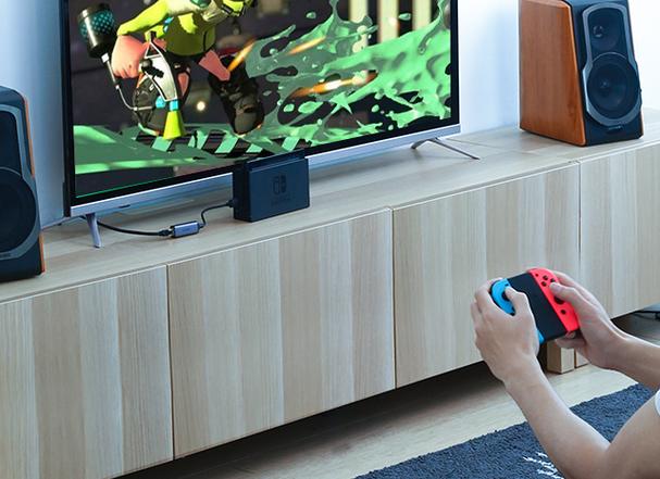 ns连电视分辨率不对