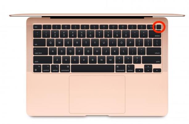 macbook pro开机键在哪