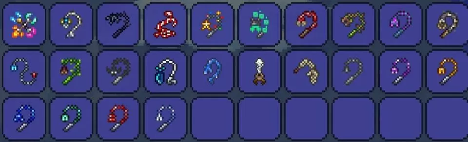 泰拉瑞亚爪钩排行榜